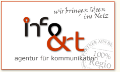 Webdesign von Infoart vom Webshop bis zur Suchmaschinenoptimierung